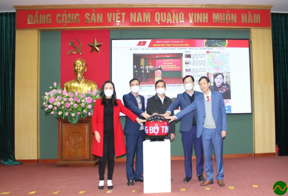 Ra mắt Cổng thông tin điện tử Đảng bộ tỉnh Thái Nguyên